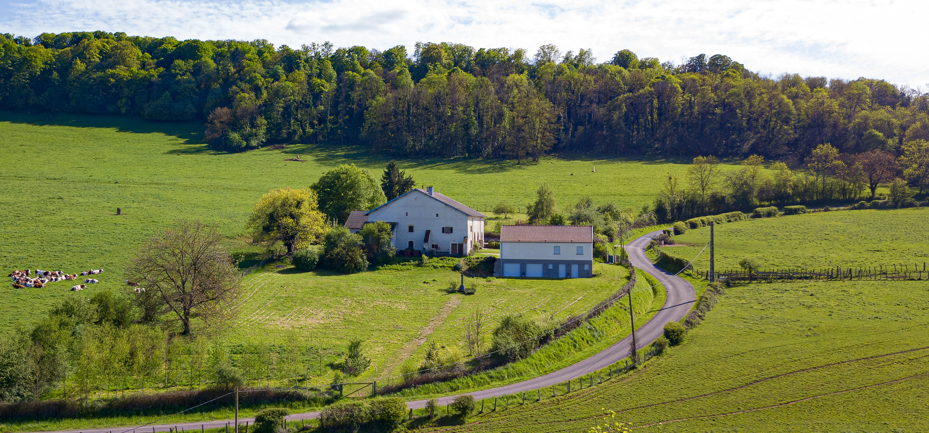 Vue du Prieuré Notre-Dame de Bethléem